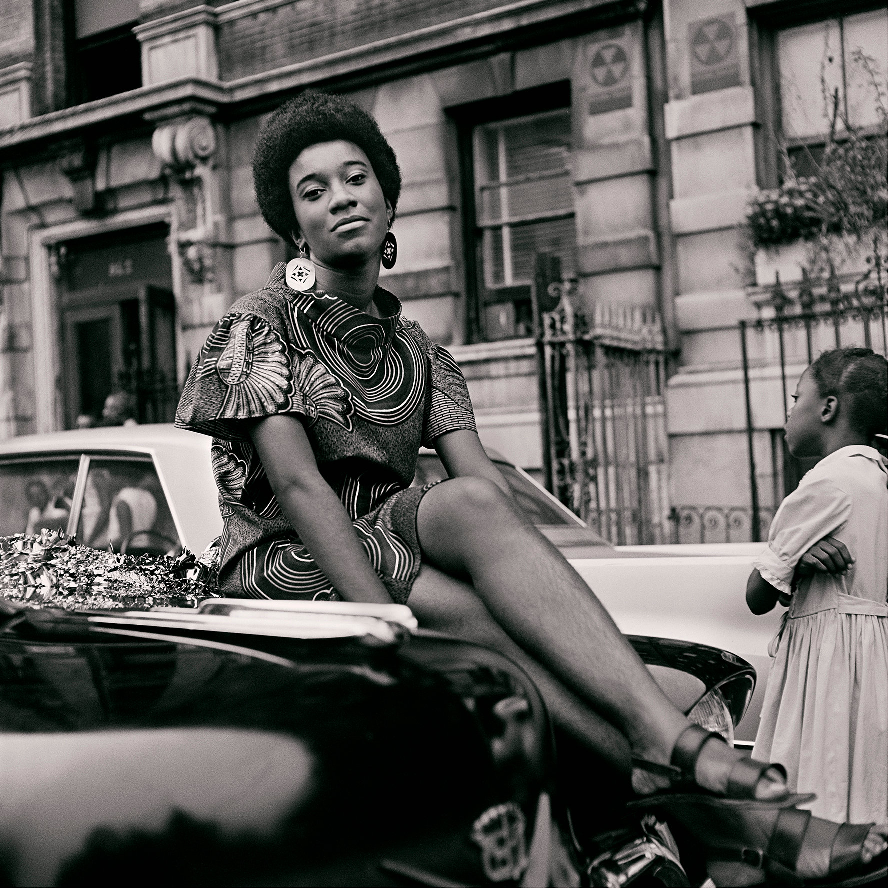 Untitled (Pat on Car), 1968. Credit... Kwame Brathwaite/Courtesy of Philip Martin Gallery, Los Angeles